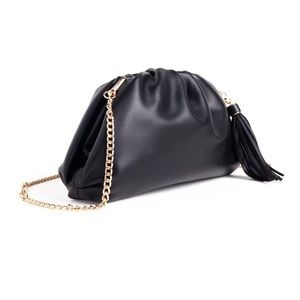 Understated Leather Clutch